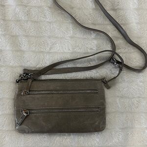 HOBO Crossbody Bag in Warm Taupe